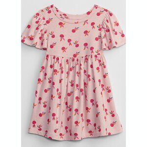 Gap Kids Girls Flutter Skater Dress Toddler Summer Dress 5T